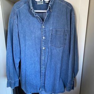 Men’s Gap Denim Shirt Size XL